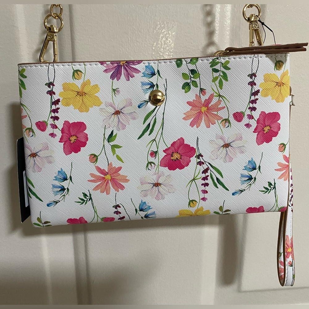 NWT Nanette Lepore Francine Wallet/Clutch/Crossbody On A Chain - Picture 6 of 13